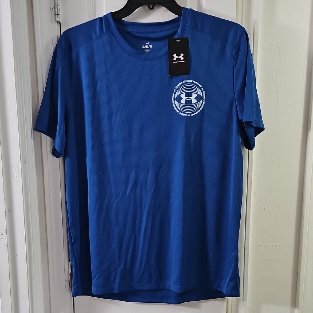 Under Armour Men's Vibrant Blue Short Sleeve Tee